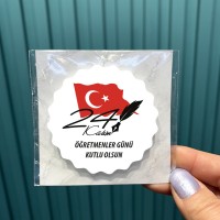24 Kasım Öğretmenler Günü Magnet Resimli Magnet