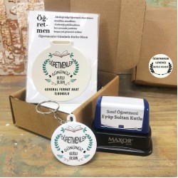 24 Kasım Öğretmenler Günü Hediyesi Aynalı Set 001