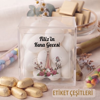 Kare Şeffaf Etiket 505