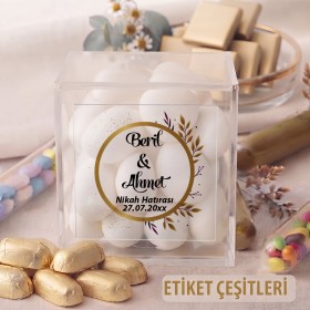 Kare Şeffaf Etiket 506