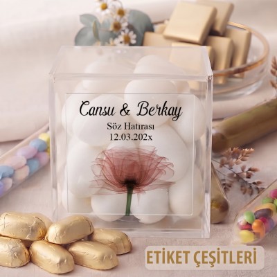 Kare Şeffaf Etiket 511