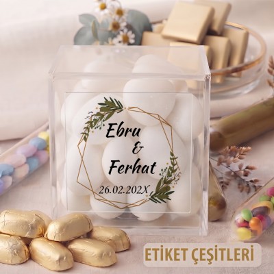 Kare Şeffaf Etiket 512
