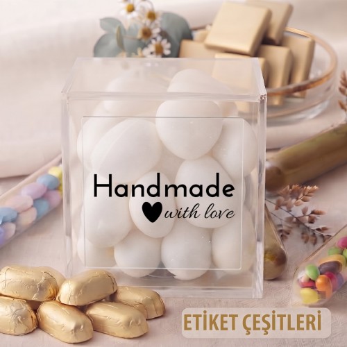 Kare Şeffaf Etiket 538 Kare Şeffaf Etiket 538 - Yaren Davetiye