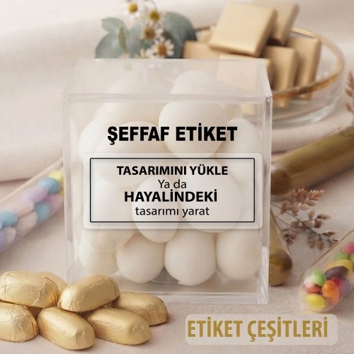 Sticker Tasarımı Yap Etiket Tasarla - Yaren Davetiye