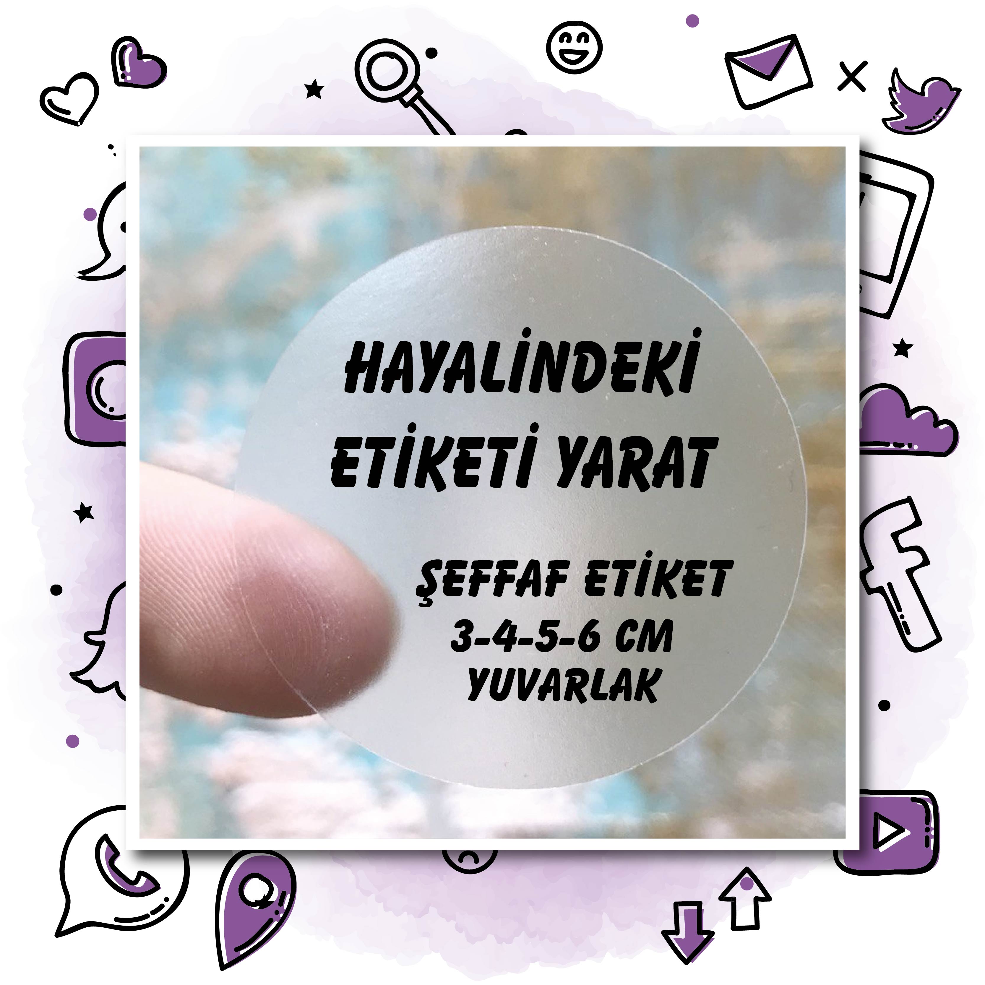 Etiket/Sticker Tasarla
