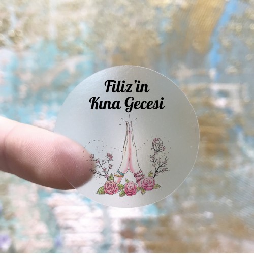 Hediyelik Etiket - Yaren Davetiye