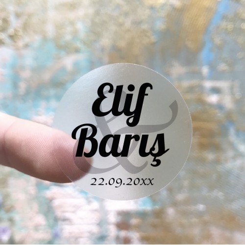 Hediyelik Etiket - Yaren Davetiye