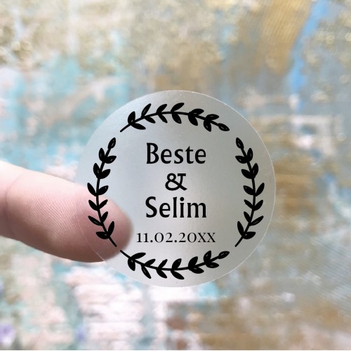 Madlen Çikolata Etiketi Hediyelik Etiket - Yaren Davetiye