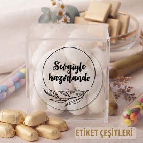 Şeffaf Etiket 540