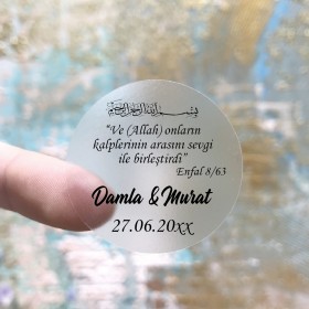 Şeffaf Etiket 544