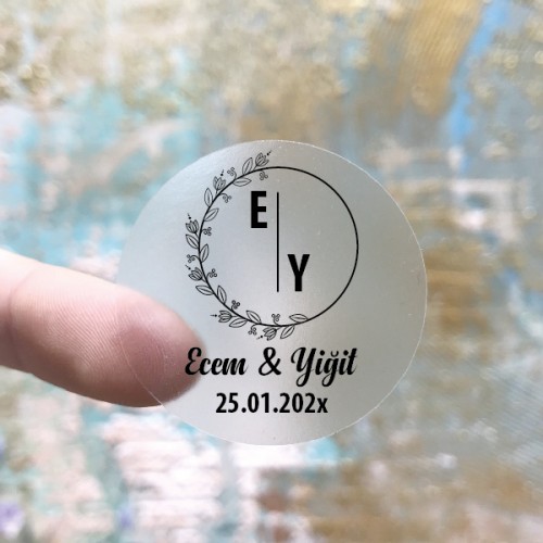 Hediyelik Etiket - Yaren Davetiye