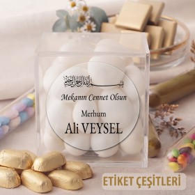 Şeffaf Etiket 552 - Merhum Etiket