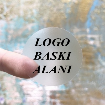 Şeffaf Etiket 556 - Logo Baskısı