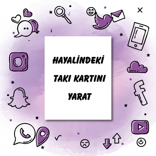 Tasarım Kartlar Hediyelik Kartı Tasarla - Yaren Davetiye