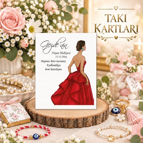 Takı Kartı - Yaren Davetiye