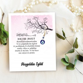 Takı Kartı 038  - Nazar Boncuklu Bileklik Kartı