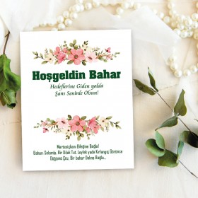 Takı Kartı 054 Marteniçka Bileklik Kartı