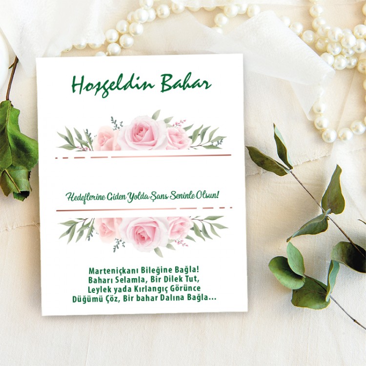 Takı Kartı 074 Marteniçka