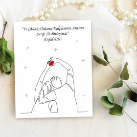 Takı Kartı 080 - Sevgililer Günü Temalı Kart