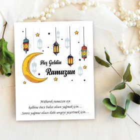 Takı Kartı 086 - Ramazan Temalı Hediye Kartı