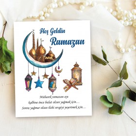 Takı Kartı 087 - Ramazan Temalı Hediye Kartı