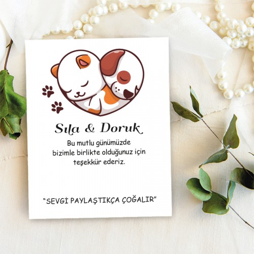Takı Kartı - Yaren Davetiye