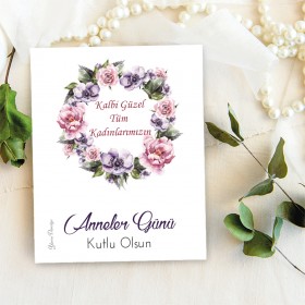 Takı Kartı 124 - Anneler Günü Tasarım Hediyelik Kart