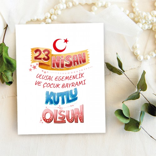 23 Nisan  Anahtarlık Kartı