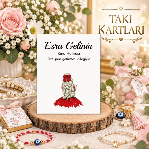 Takı Kartı - Yaren Davetiye